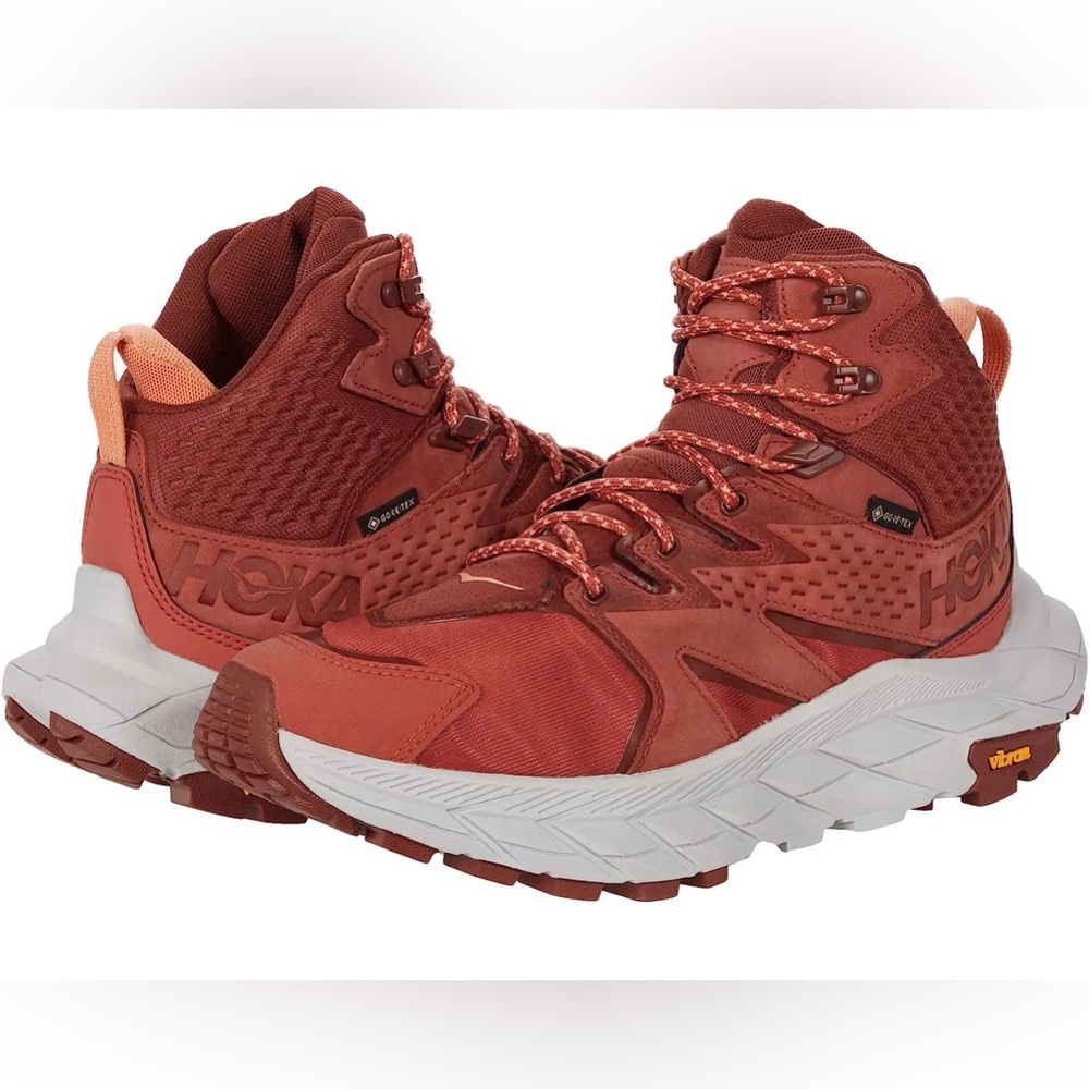 Hoka Red Athletic Shoes